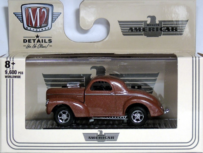 M2 Machines M2 GASSERS Release 70 1941 Willys Coupe GASSER